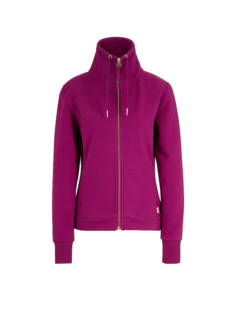 VENICE BEACH Damen Fitnessjacke Caron dunkelrot | S